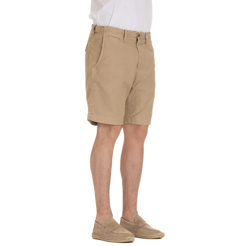Myths Beige Katoenen Bermuda Shorts Beige Heren