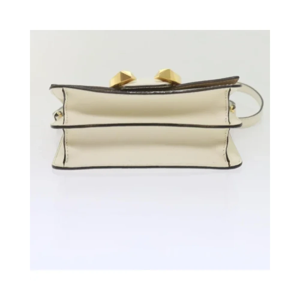 Jimmy Choo Pre-owned Leather shoulder-bags White Dames
