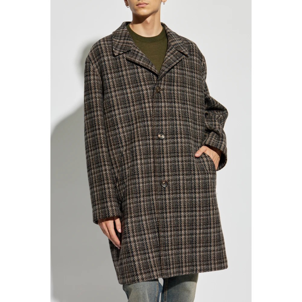 ETRO Geruite jas Gray Heren