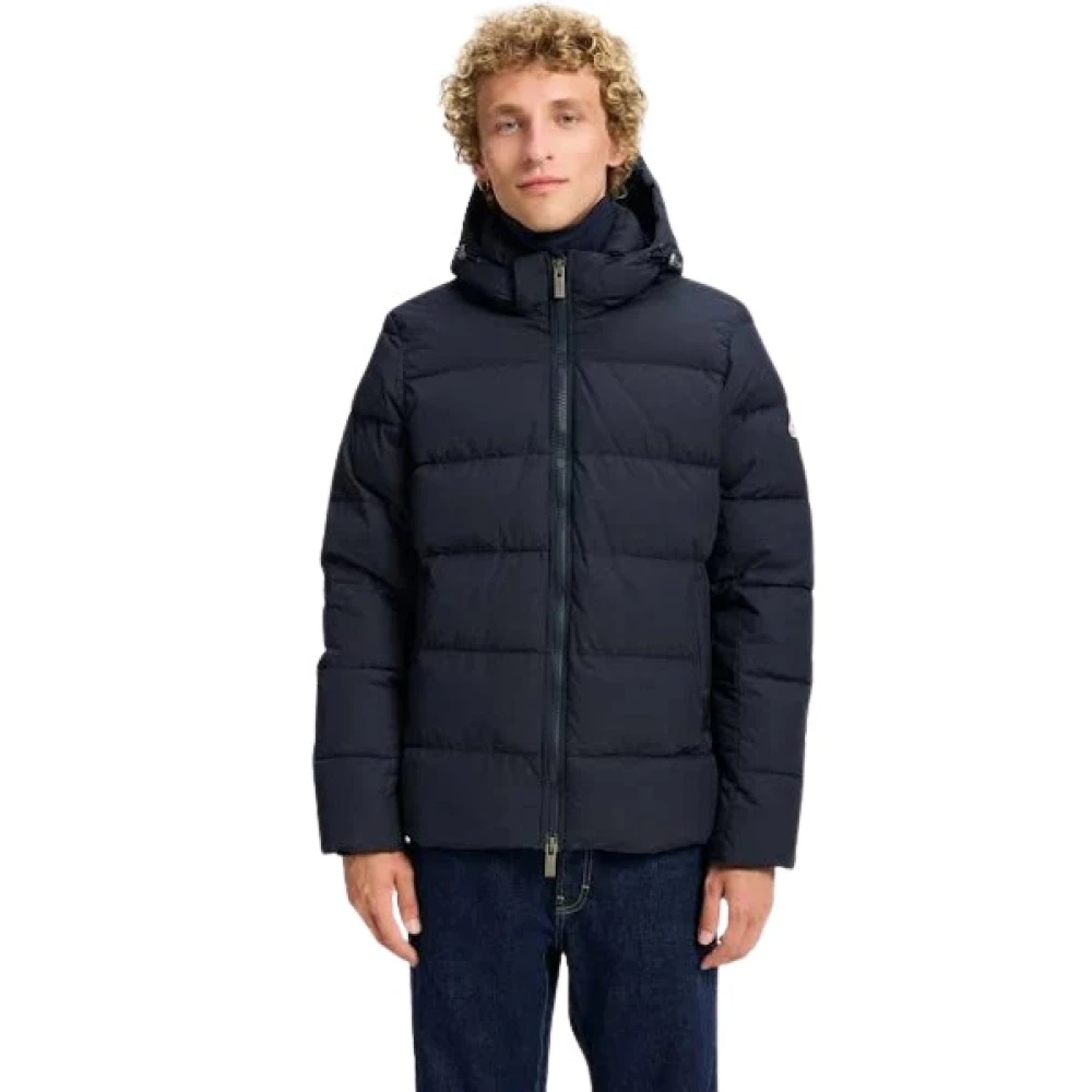 Pyrenex Unisex Nero Piumino Con Cappuccio Spoutnic Mini Ripstop - Immagine 2