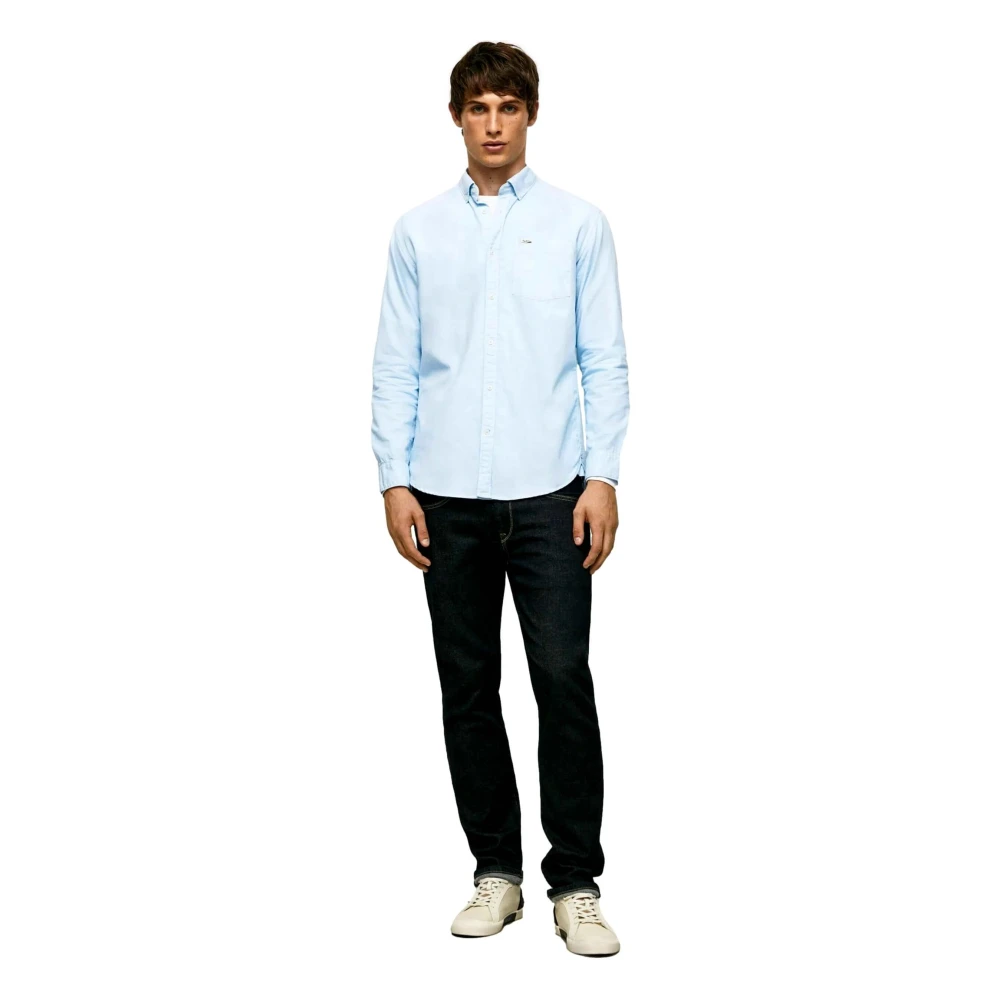 Pepe Jeans Fabio Overhemd Blue Heren