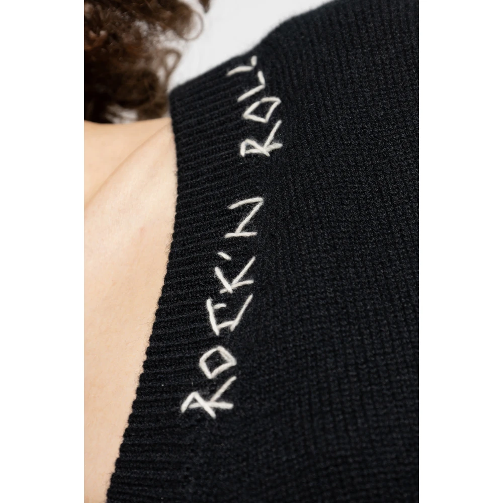 Zadig & Voltaire Kasjmier trui Miky Black Dames