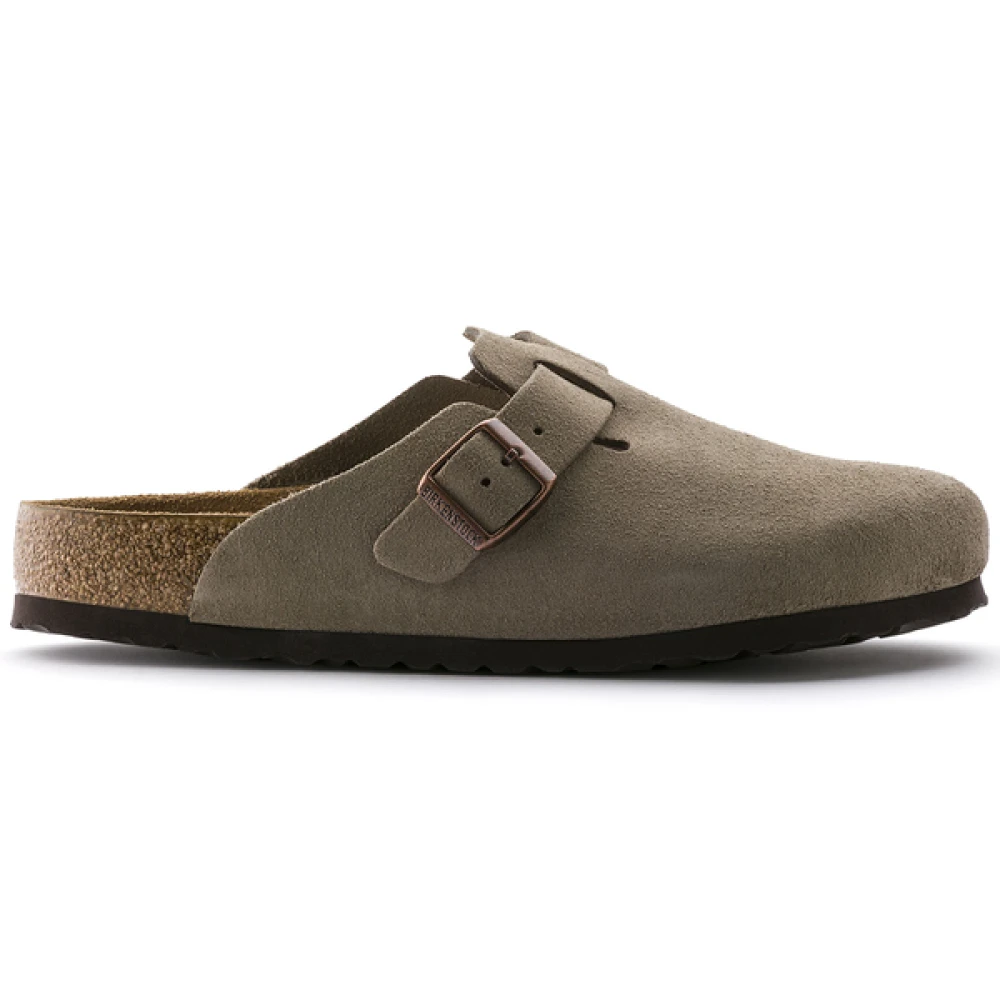 Birkenstock Women's Beige Leve Boston Clogs