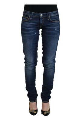 Låg Midja Denim Byxor