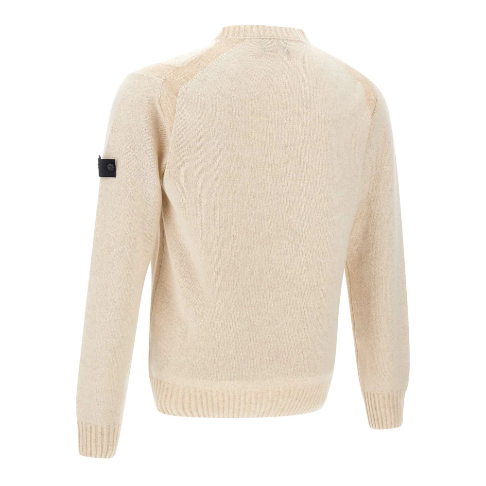 Peuterey Heren Borras Wollen Trui Beige Heren