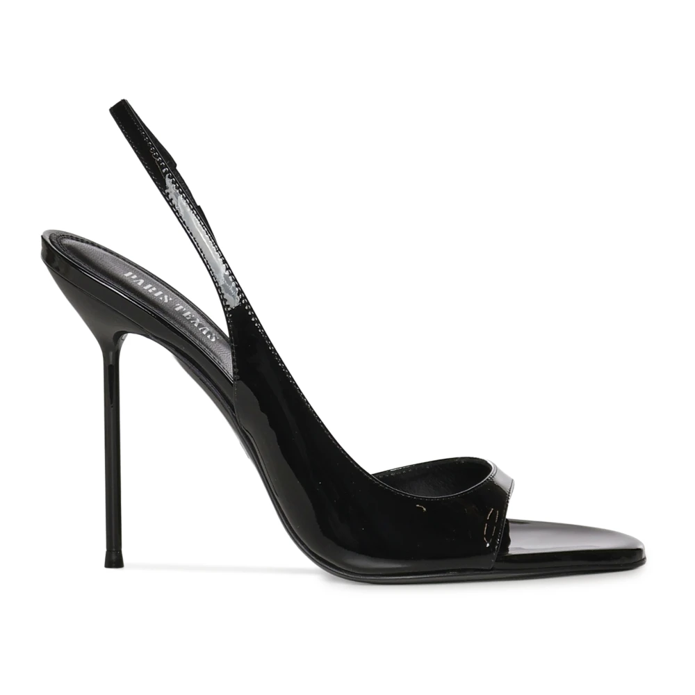Paris Texas Black High Heel Sandals - Female - High Heel Sandals - 5 Uk - Shoes