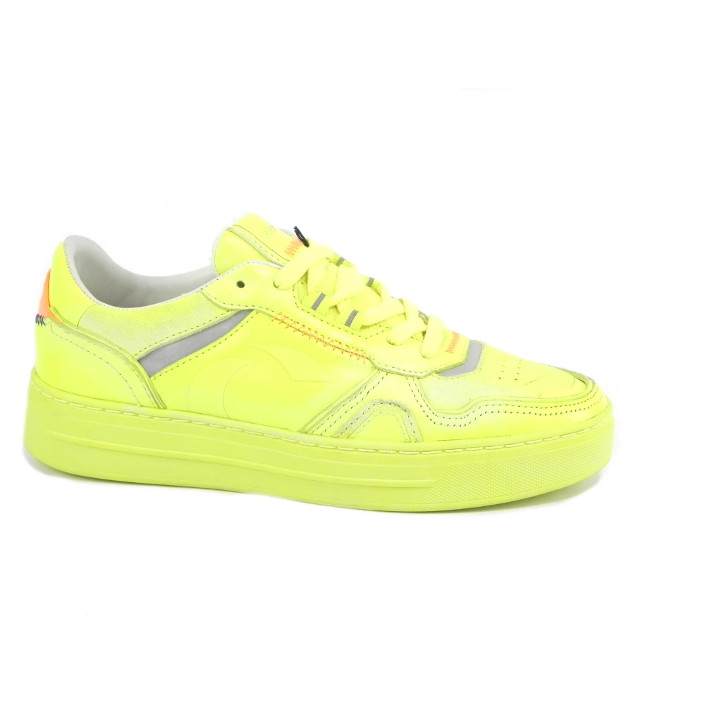 Crime London Hoogwaardige Sneakers Dames Schoenen Geel