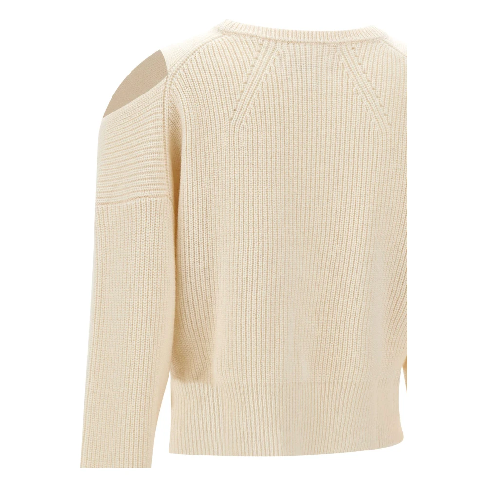 Notshy Witte Sweater Maglia Stijlvolle Mode White Dames