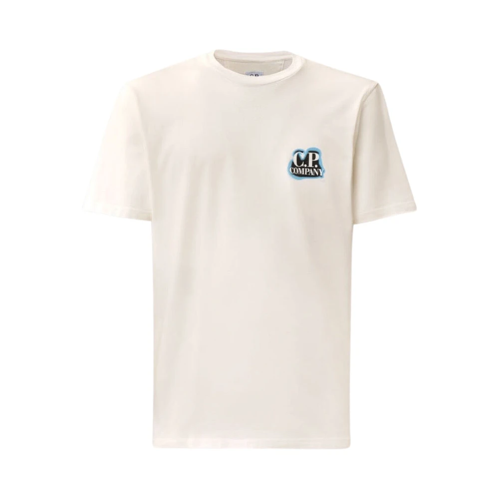 C.P. Company Artisanal British Sailor T-shirt White Heren