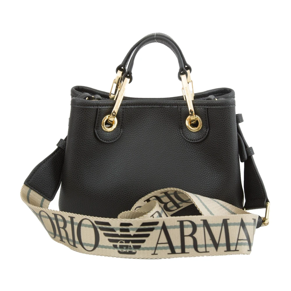 Emporio Armani Zwarte Winkelmand Black Dames