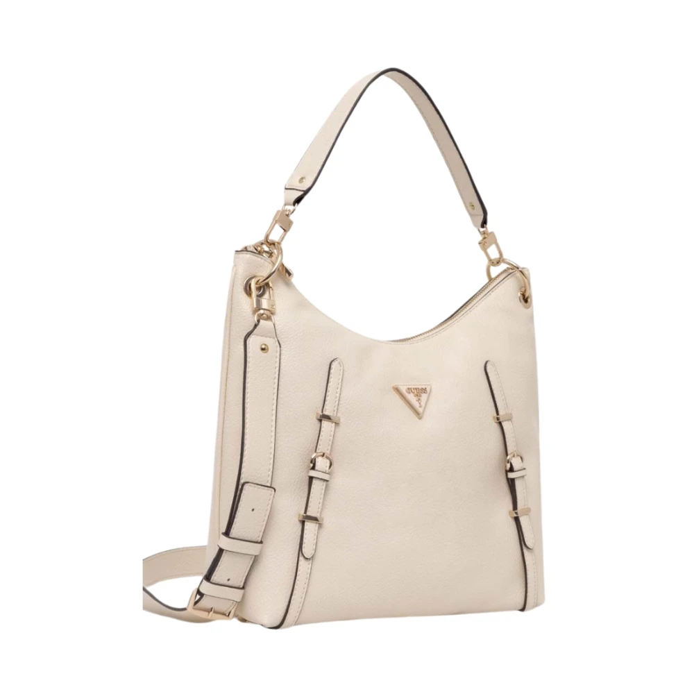 Guess Beige Handtas met Afneembare Band Beige Dames