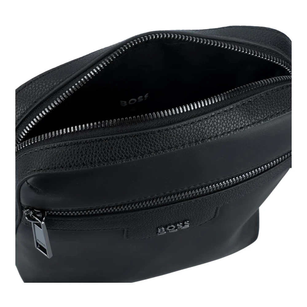 Hugo Boss Heren Schoudertas Jareth Zwart Black Heren