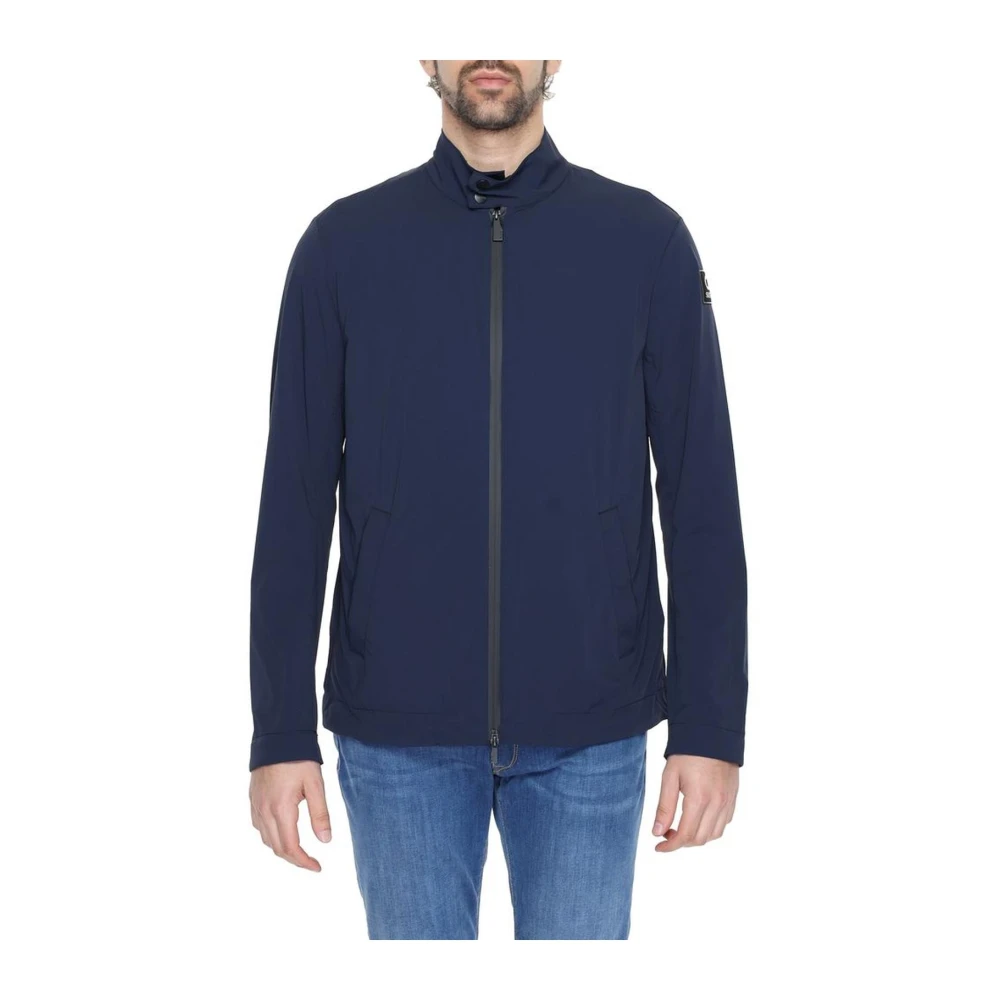 Suns Men's Blue Lightweight Nylon Spandex Jacket
