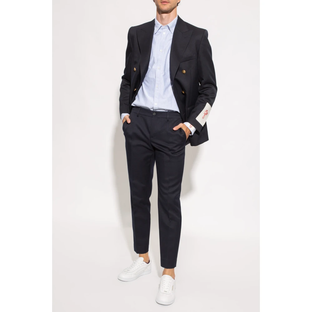 Golden Goose Double-breasted blazer Blue Heren