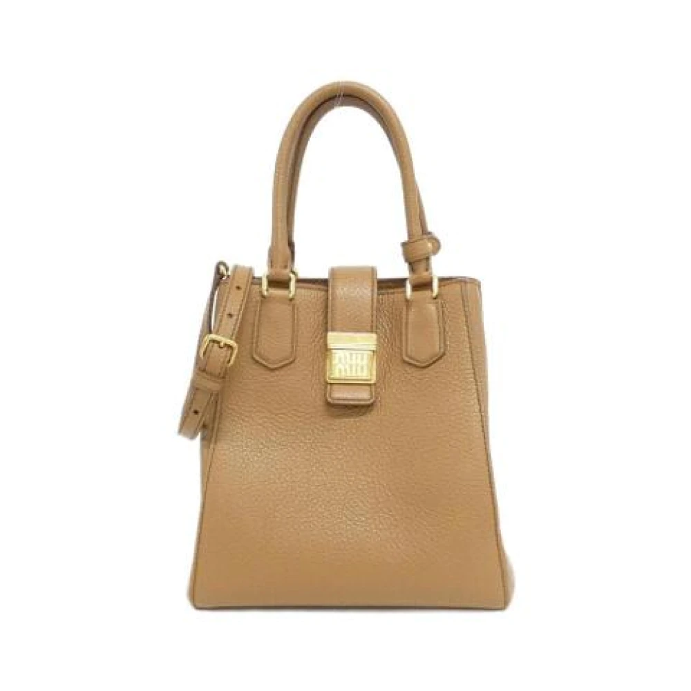 Pre-owned > Pre-owned Bags > Pre-owned Handbags - - Miu Miu Pre-owned - Modalova