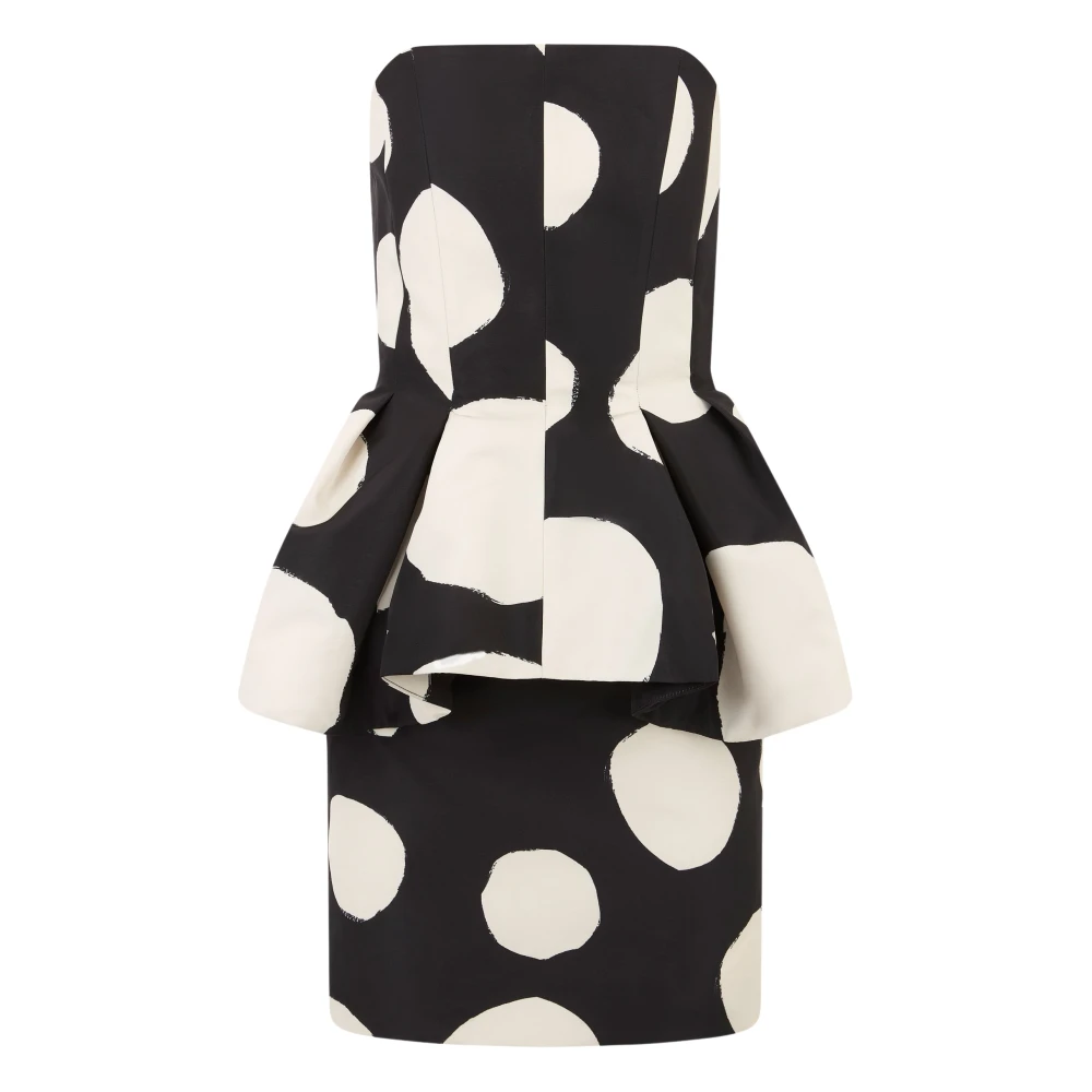 Nina Ricci Bustier Mini-Jurk MET Black Dames