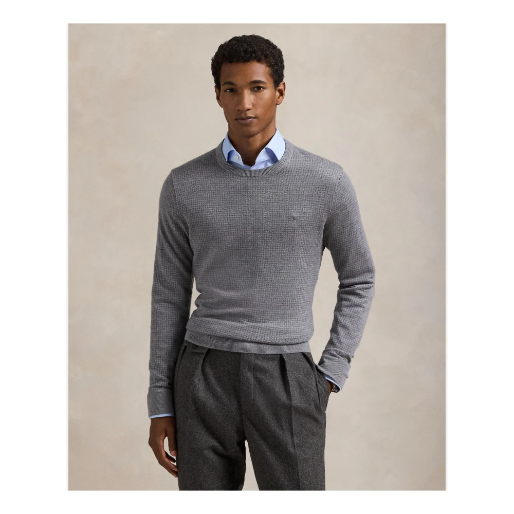 Ralph Lauren Stijlvolle Pull Sweater Gray Heren