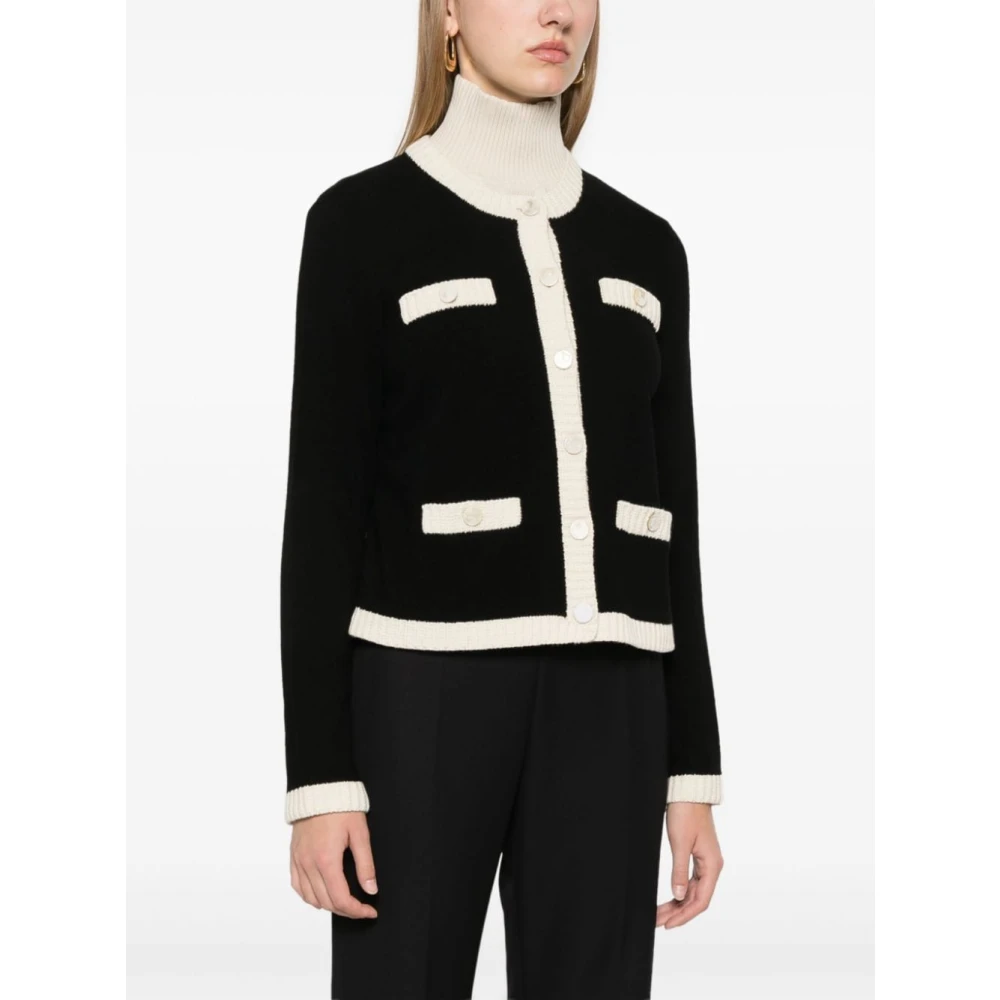 TORY BURCH Zwarte Sweater Kendra Aw24 Black Dames