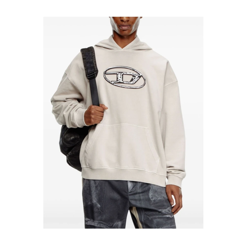 Diesel Stijlvolle Sweaters en Gebreide Kleding Beige Heren