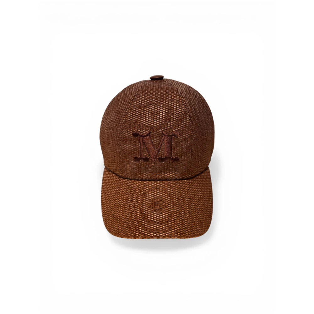 Max Mara Brown Hats & Caps, Female, 57 Cm, Circense Baseball Cap