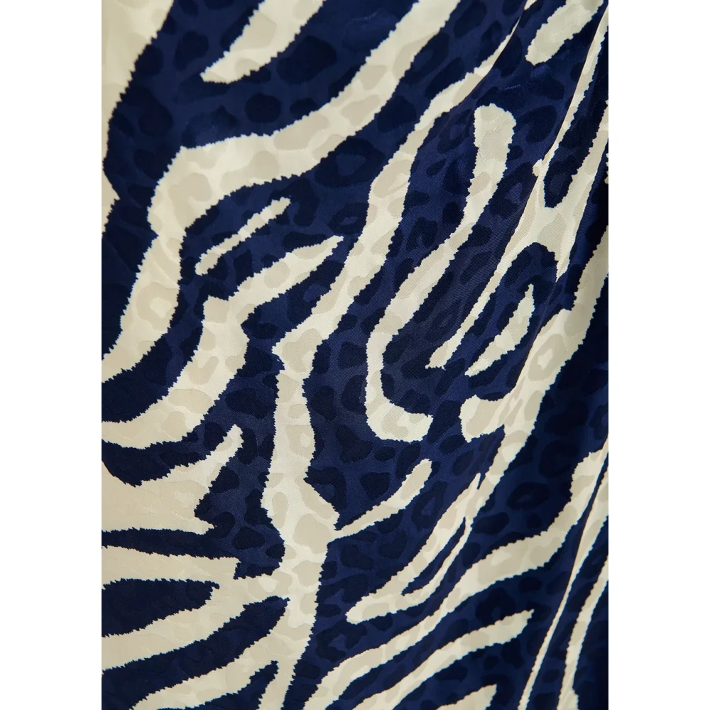 Essentiel Antwerp Midi Zebra Print Flavia Rok Multicolor Dames