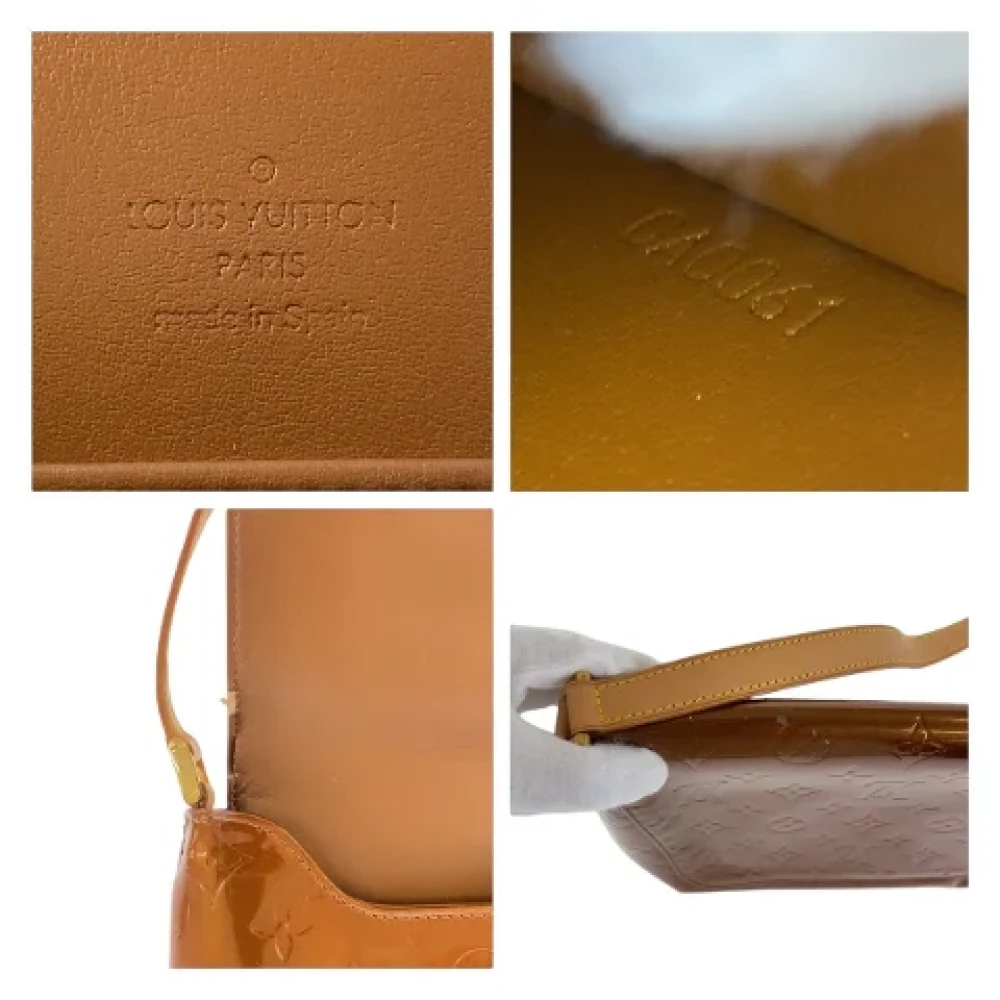 Louis Vuitton Vintage Pre-owned Leather crossbody-bags Brown Dames