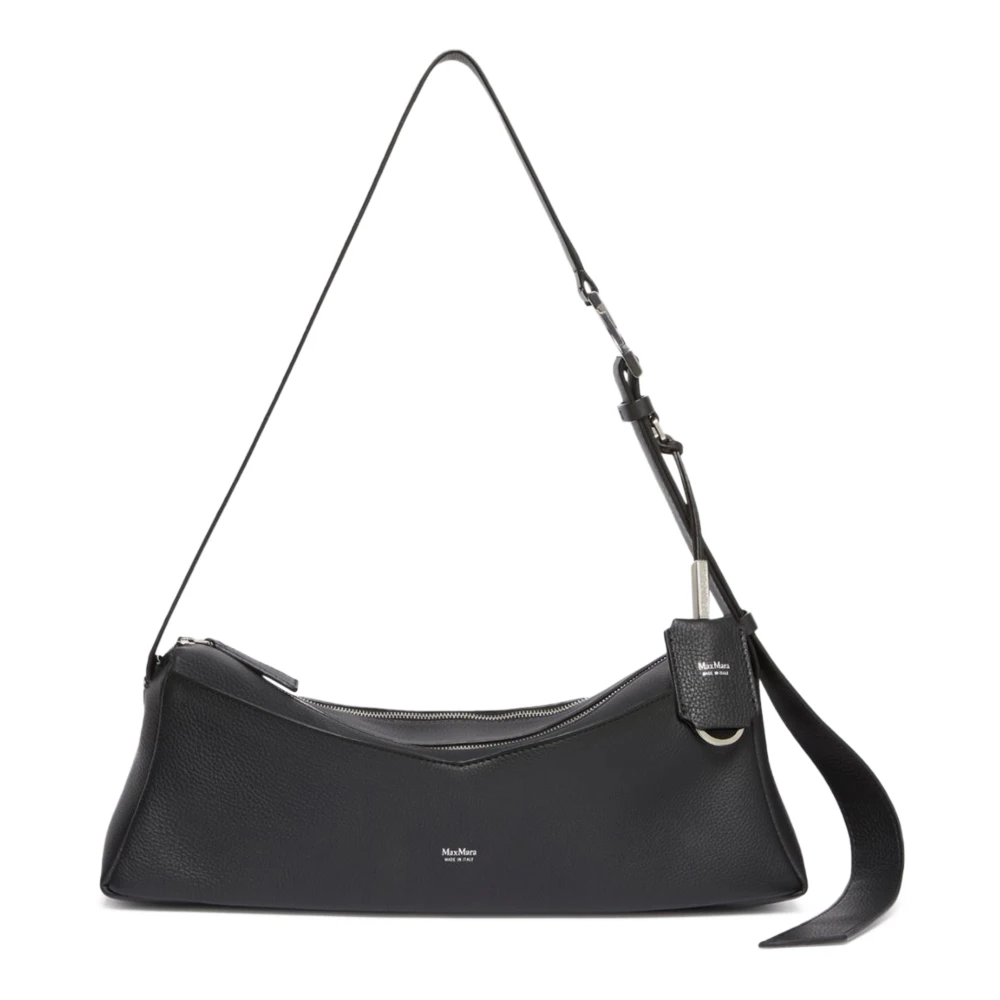 Max Mara Black Skippers Shoulder Bag - Female - Shoulder Bags - One Size - Bags