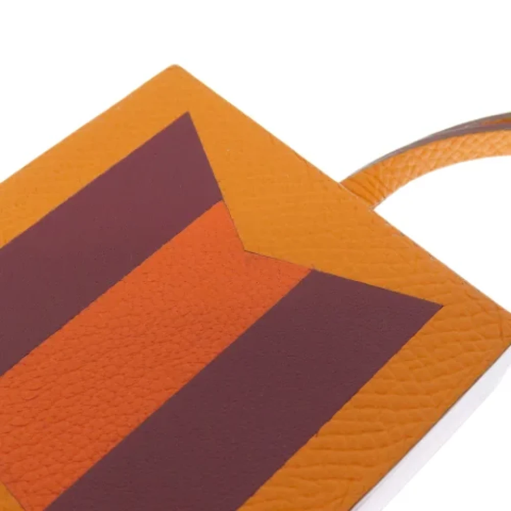 Hermès Vintage Pre-owned Fabric key-holders Orange Dames