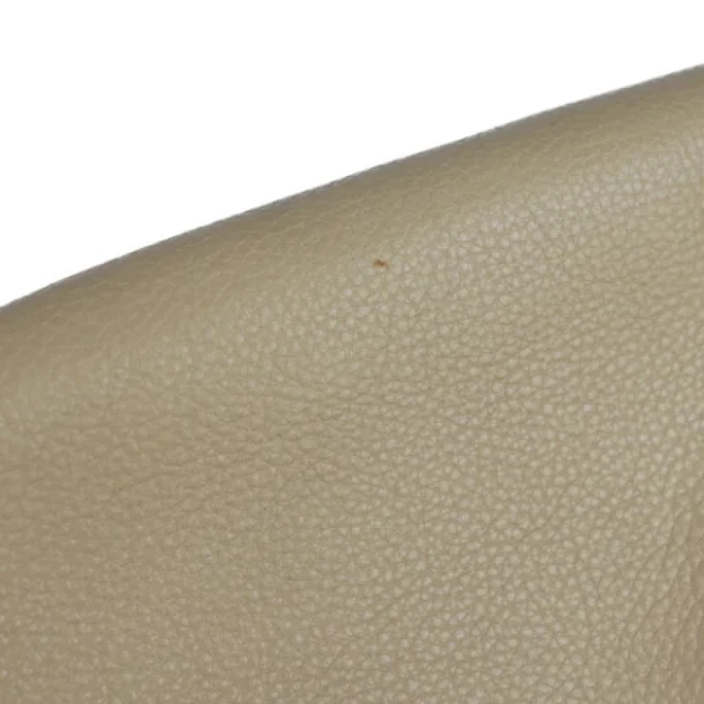 Jimmy Choo Pre-owned Fabric shoulder-bags Beige Dames