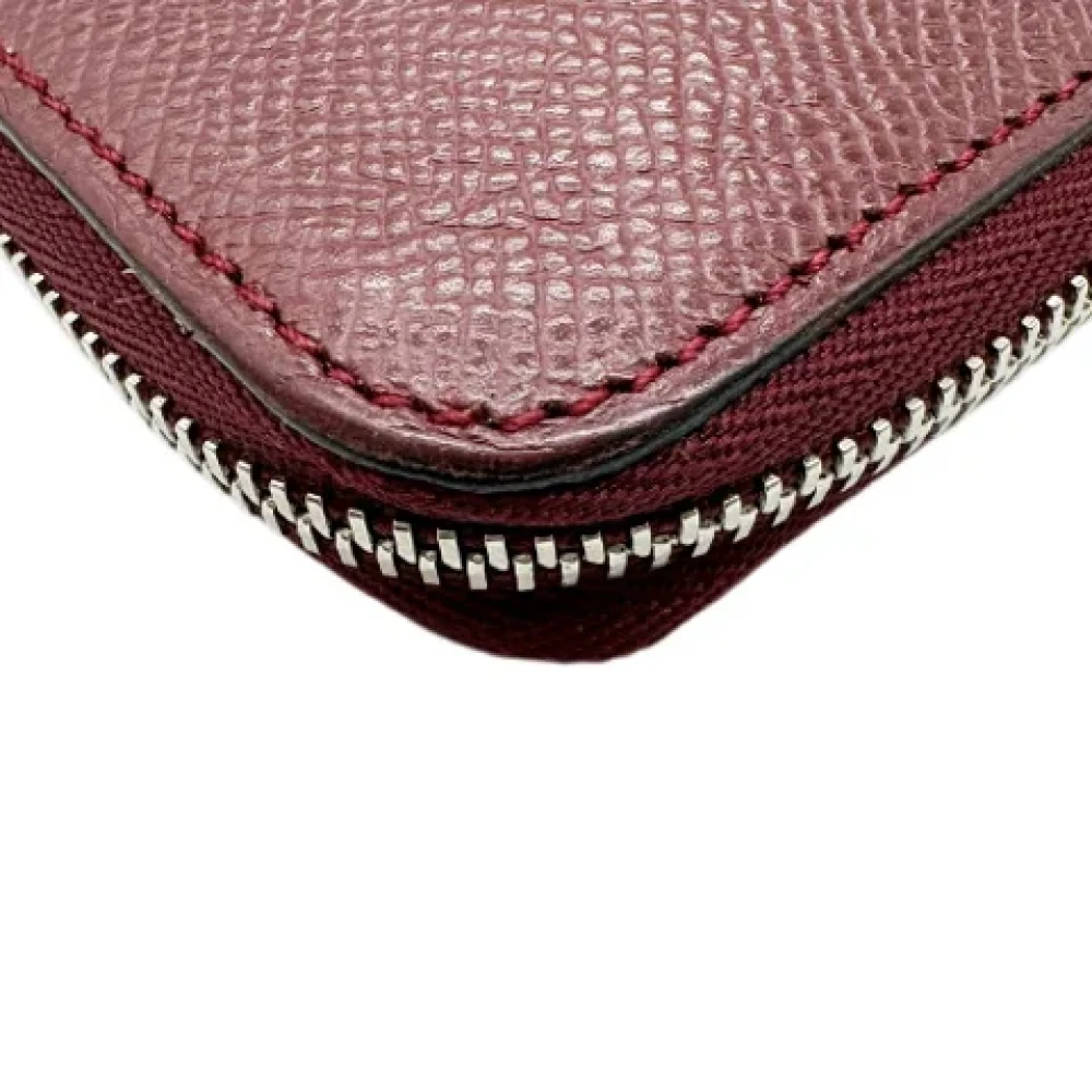 Hermès Vintage Pre-owned Leather wallets Brown Dames