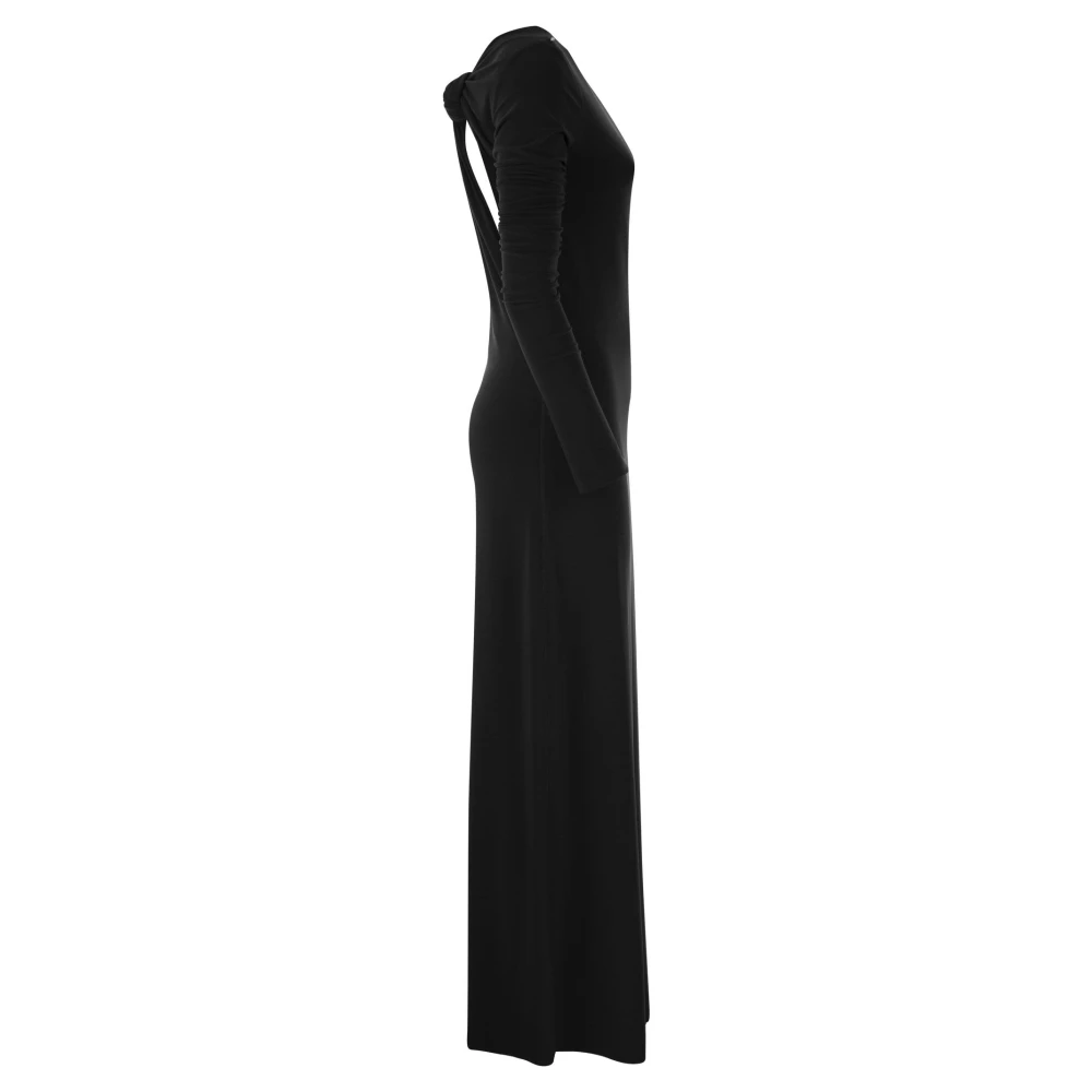 SPORTMAX Maxi Dresses Black Dames