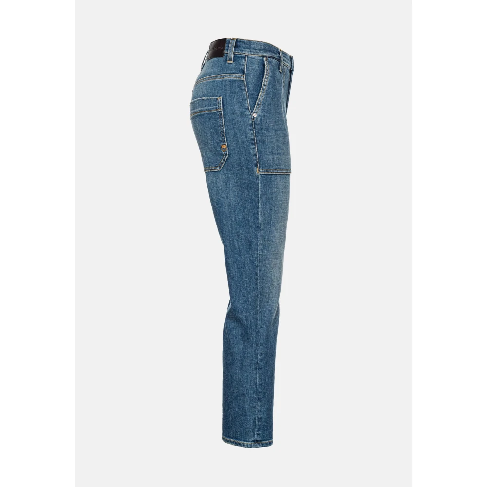 pinko Stijlvolle Broek voor Vrouwen Blue Dames