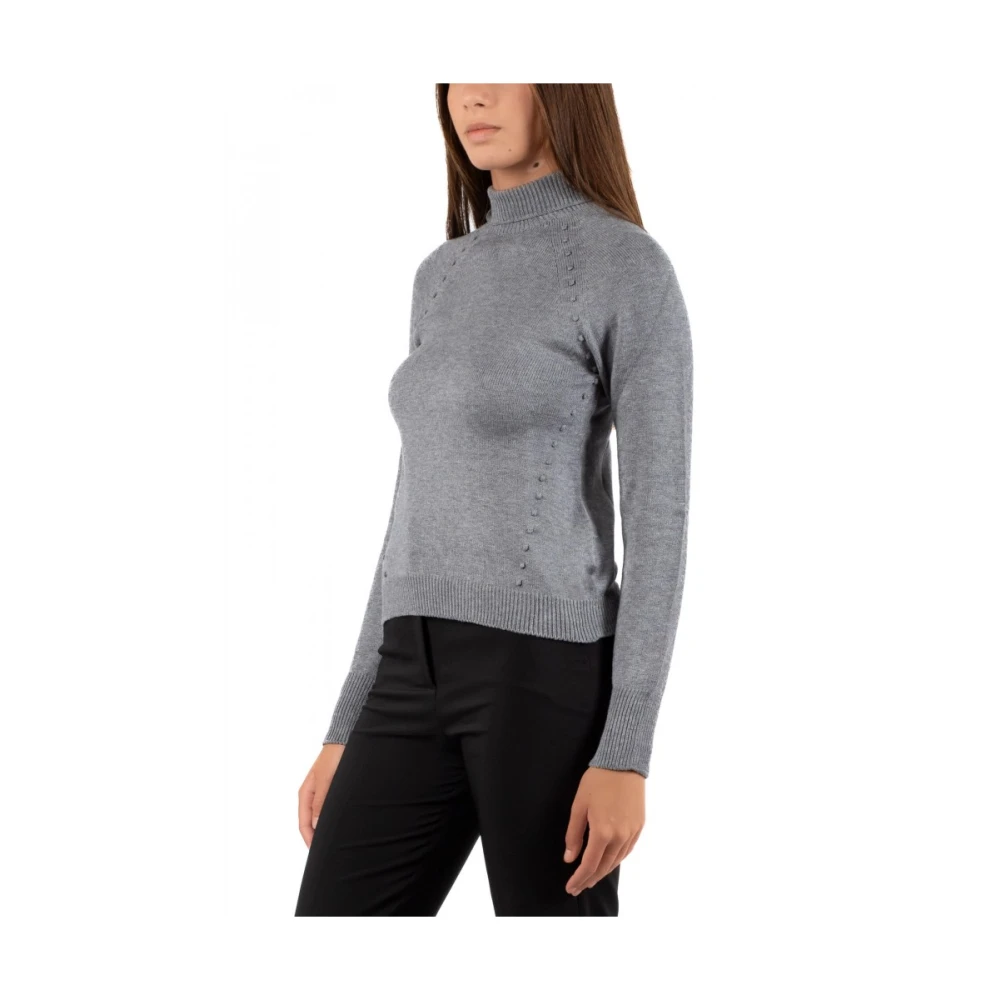 Luckylu Stijlvolle Top voor Vrouwen Gray Dames