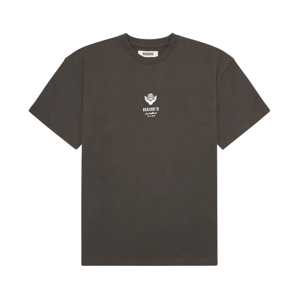 Woodbird Korte Mouw Tee 2436-403 Brown Heren