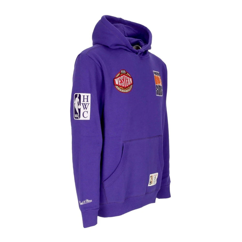 Mitchell & Ness Phoenix Suns Fleece Hoodie Paars Purple Heren