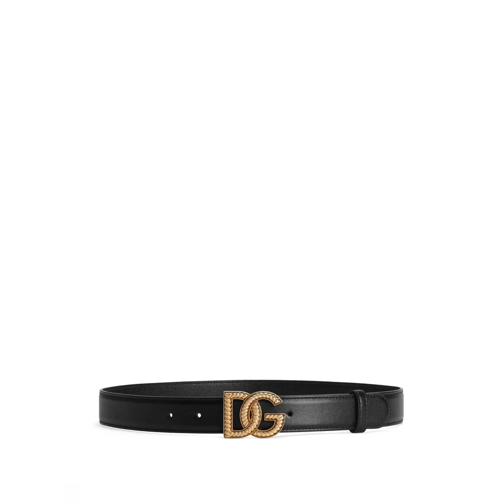 Dolce & Gabbana Mujer Negro Accesorios, Talla: 85 Cm