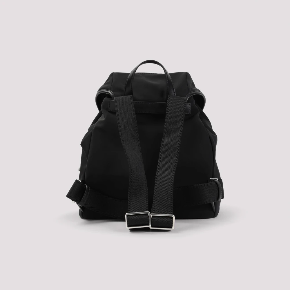Moncler Zwarte Bucket Bag & Rugzak Black Dames