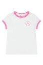 meisjes-logo-print-t-shirt-in-wit