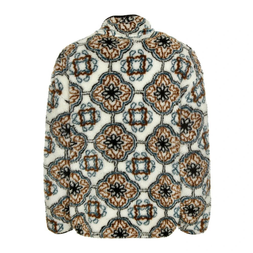 Wax London Gezellige fleecejack met opstaande kraag Multicolor Heren