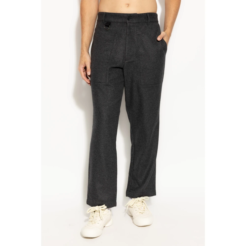 Iceberg Broek met logo Gray Heren