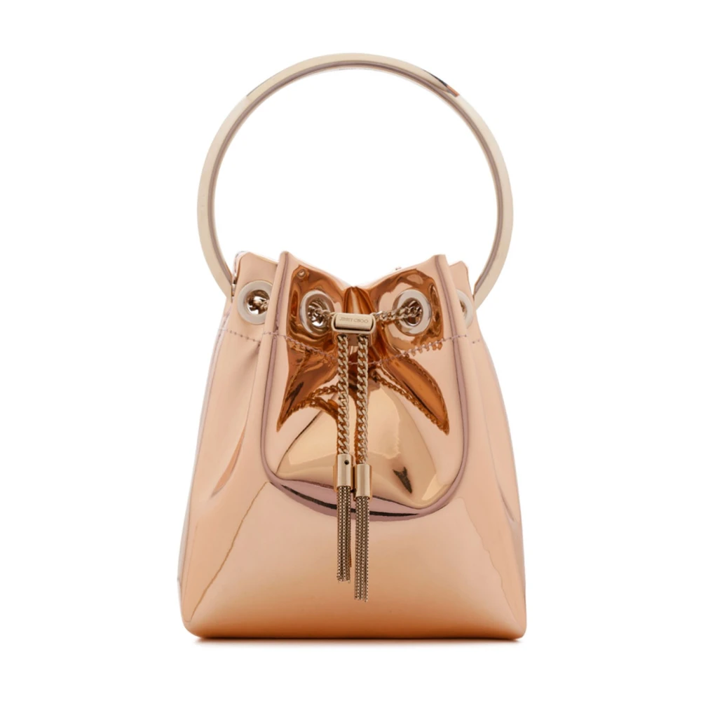 Jimmy Choo Roze Ballet Bon Tas met Kwastjes Pink Dames