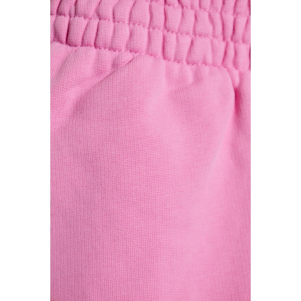 Balenciaga Shorts met logo Pink Dames