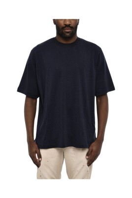 t-shirt-en-lin-bleu-pour-homme