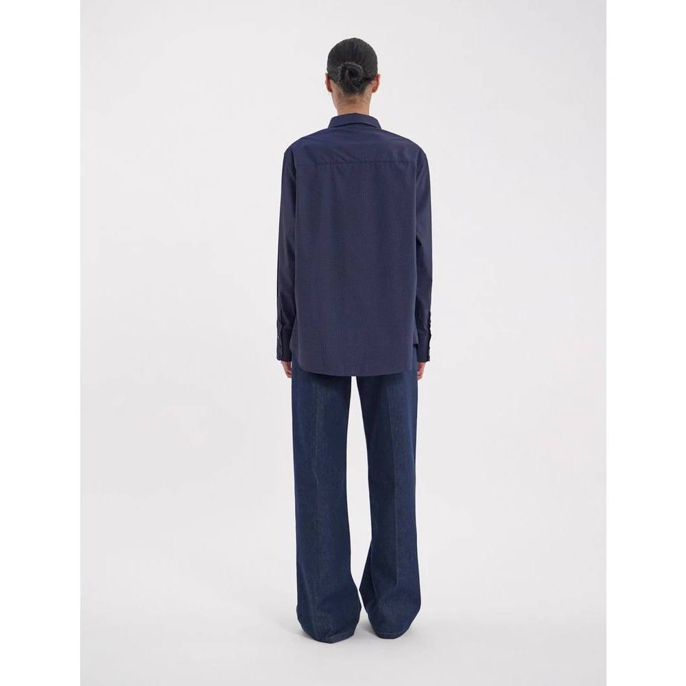 Ines De La Fressange Paris Maureen Shirt Blue Dames