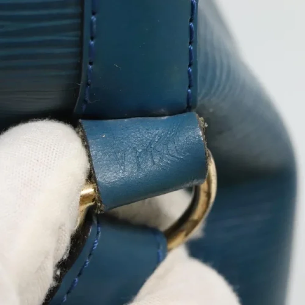 Louis Vuitton Vintage Pre-owned Leather louis-vuitton-bags Blue Dames