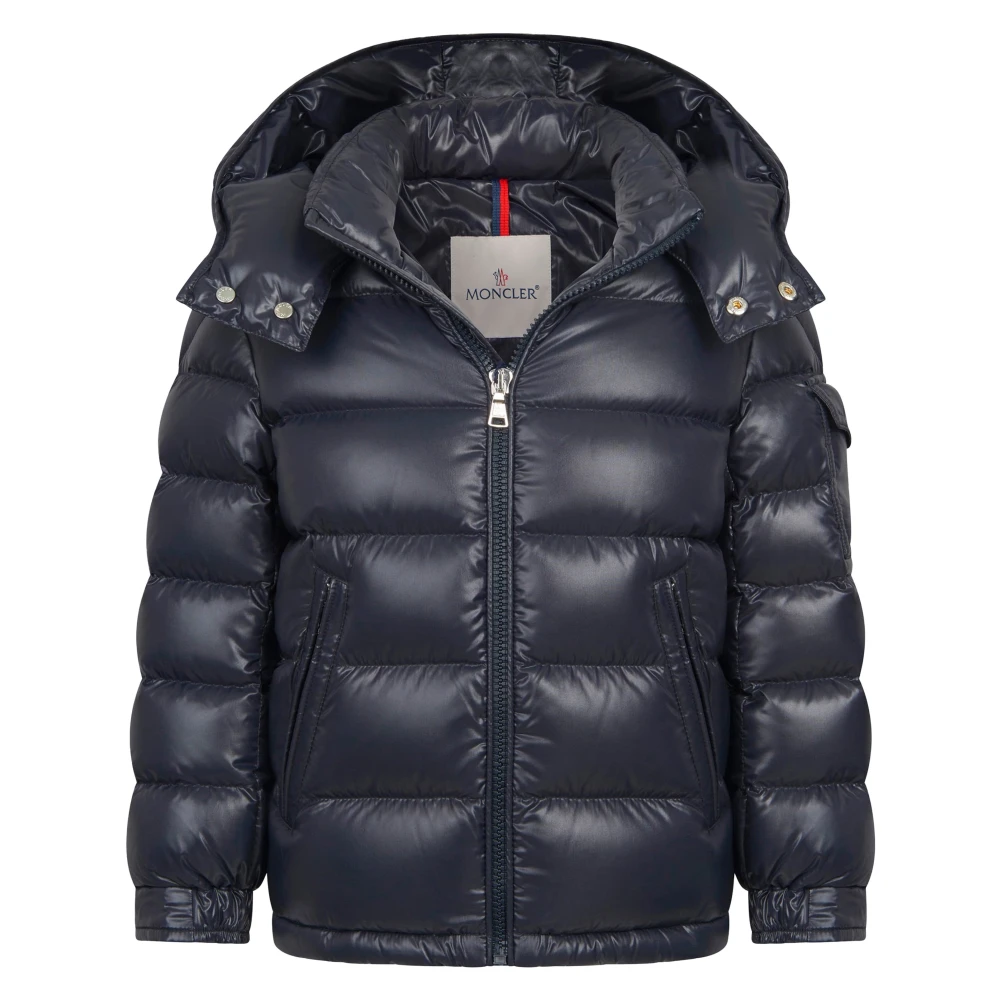 Moncler Boys Blue Winterjackets,, New Maya Water Repellent Jacket Size 10 Y
