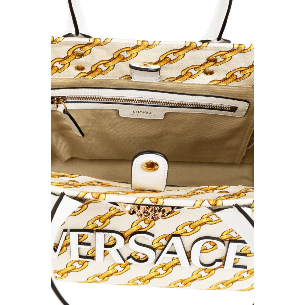 Versace 'Shopper' tas Beige Dames