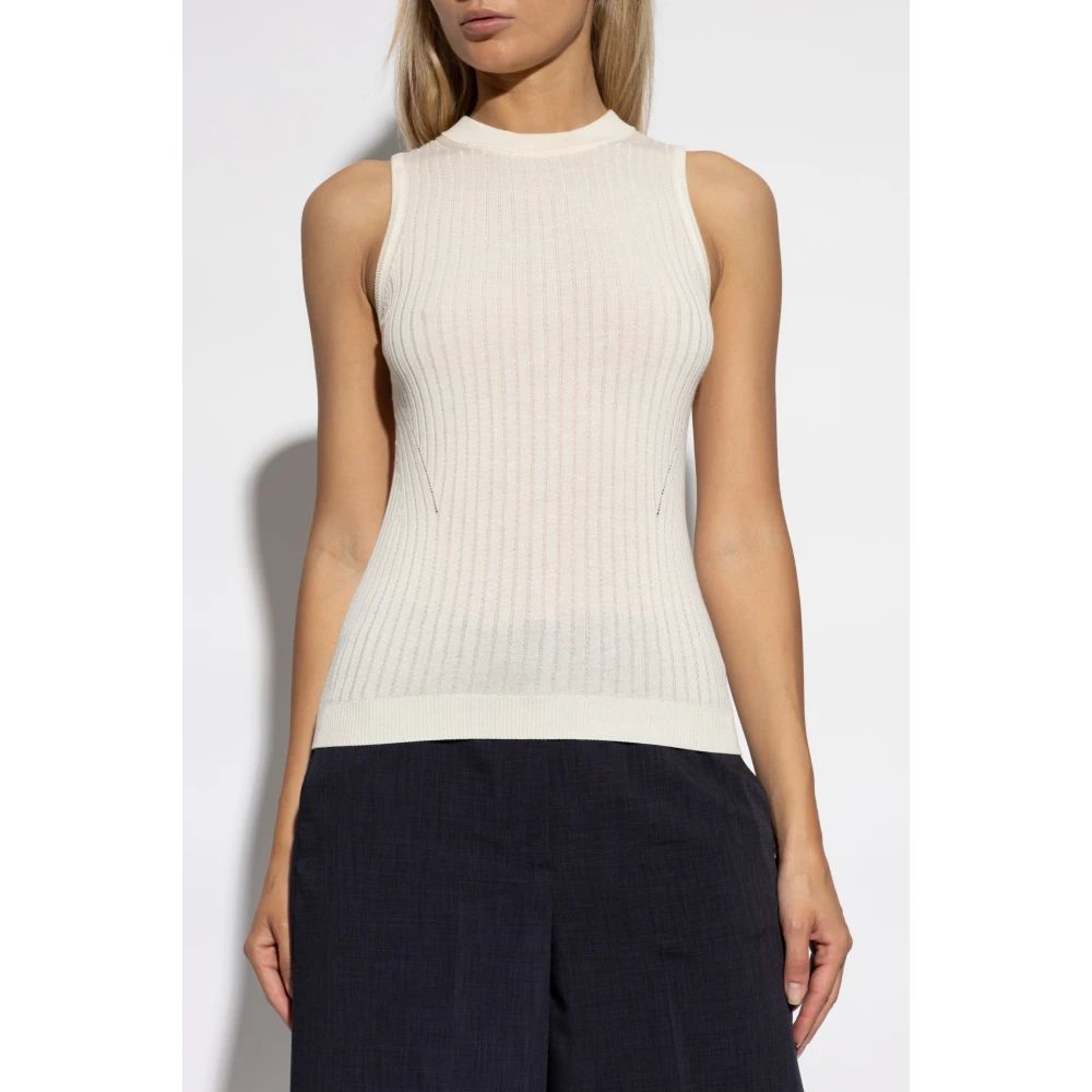 Birgitte Herskind Ribbed Top Anna Beige Dames