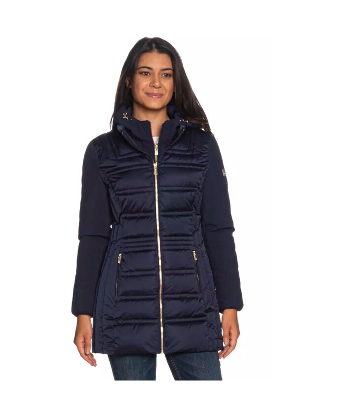 veste-femme-en-polyester-bleu