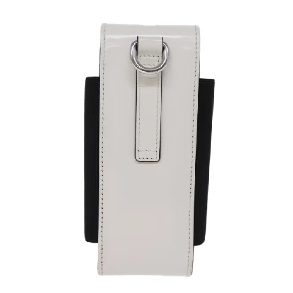 Prada Vintage Pre-owned Leather home-office White Dames